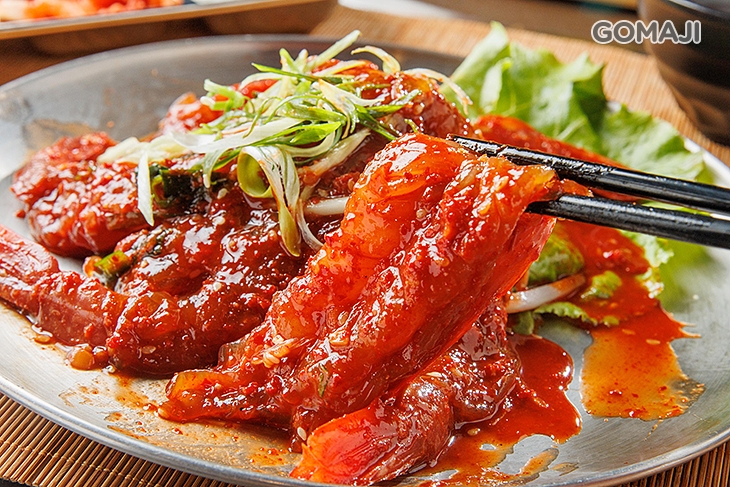 韓式醃生紅蝦