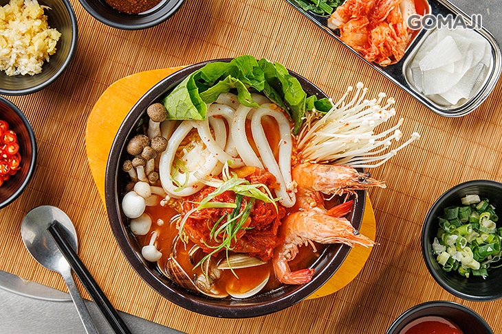 韓式海鮮泡菜拉麵