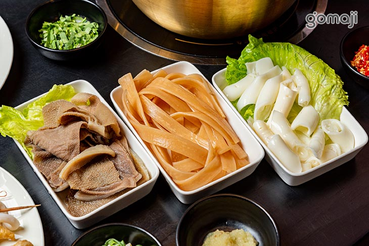 黃喉&紅薯粉&毛肚 