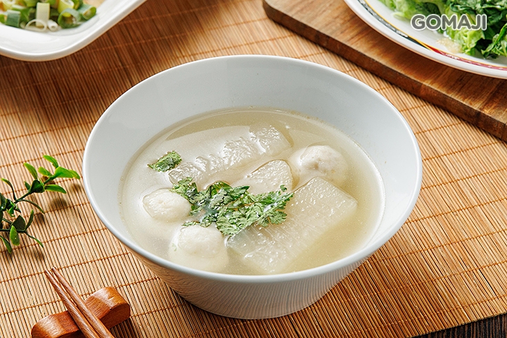 鱈魚丸蘿蔔湯