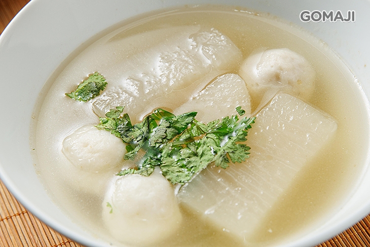 鱈魚丸蘿蔔湯