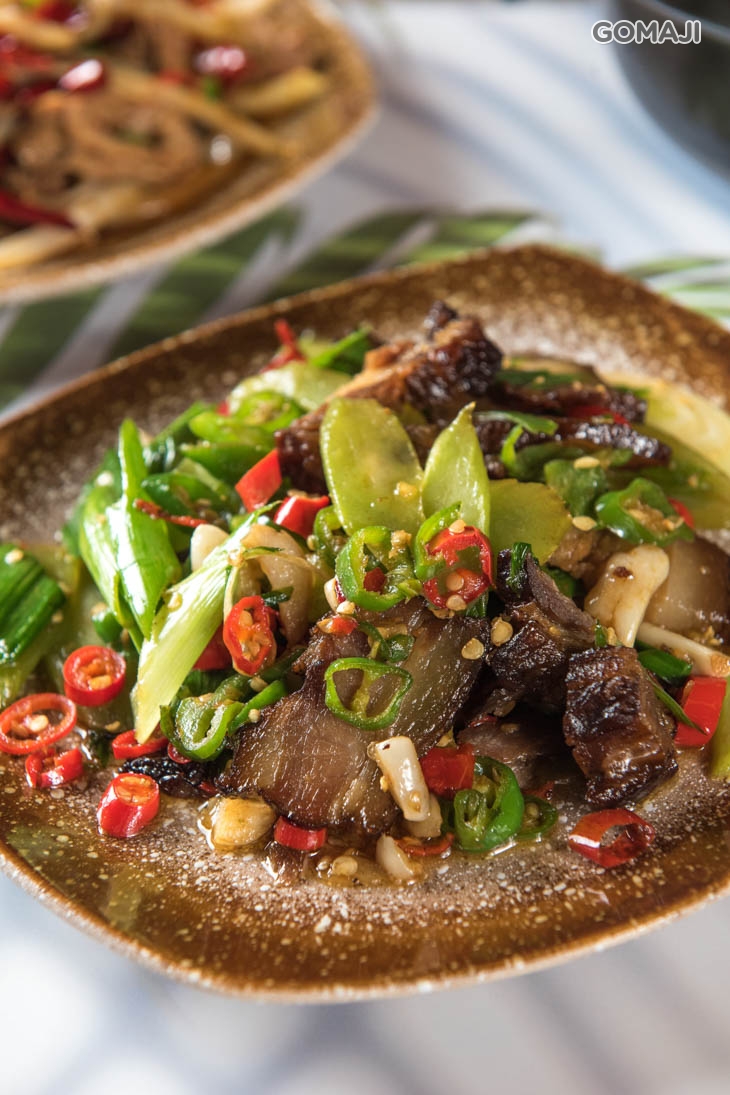 蒜苗炒臘肉