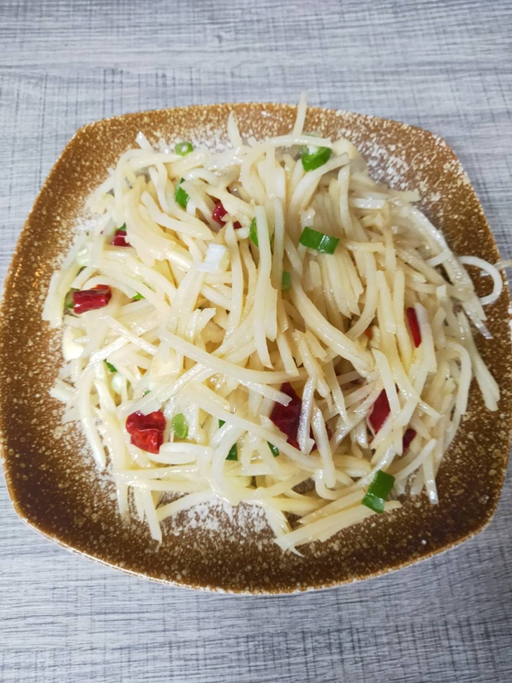 醋溜土豆絲