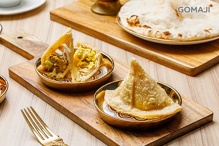 蔬菜印度咖哩餃 