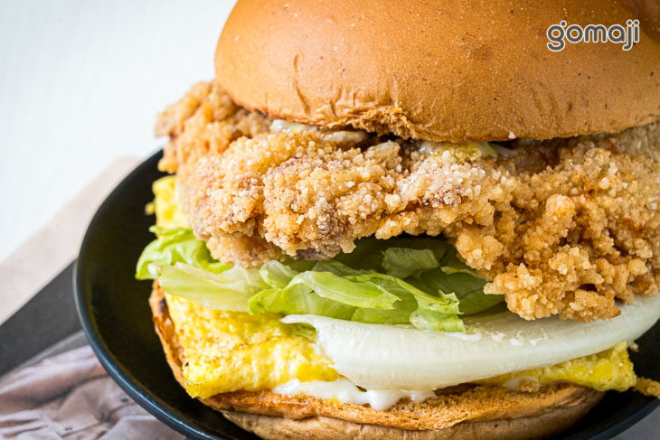 金斧雞腿蛋麥堡