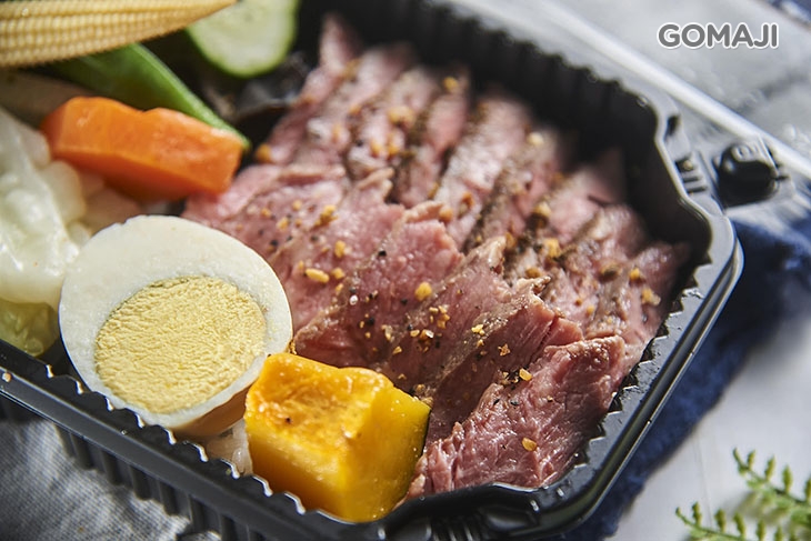 BBQ牛排飯盒
