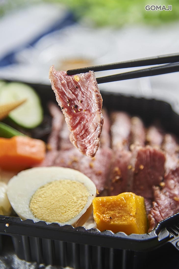 BBQ牛排飯盒
