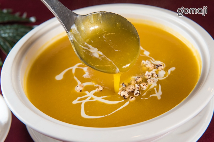 蟹肉南瓜濃湯