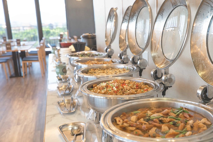 蝶舞自助式早餐