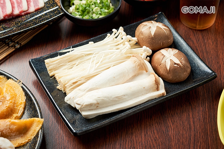 金針菇+香菇+杏鮑菇