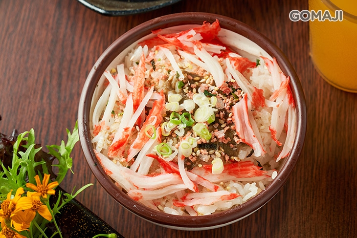 日本蟹膏拌飯