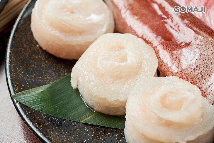鯛魚片+東北小卷+鱈花魚卷