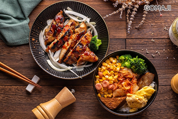 爐烤醬燒雞腿飯