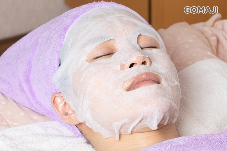 保濕嫩白補水面膜