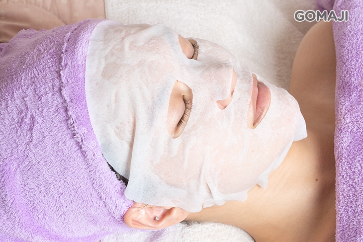 保濕嫩白補水面膜