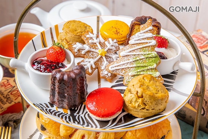 巴黎十五雙層下午茶