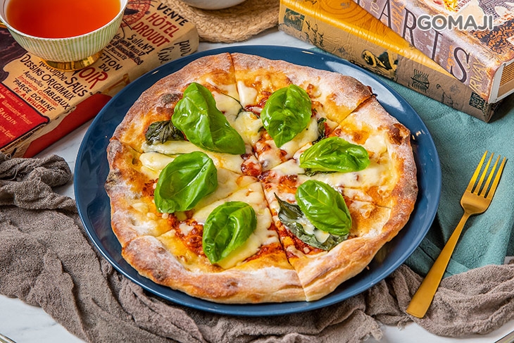 瑪格麗特起司披薩(蛋奶素)