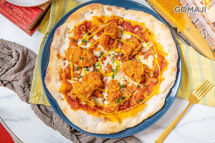 蜂蜜芥末雞披薩