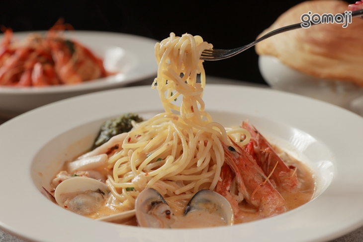 海鮮蒜辣義大利麵