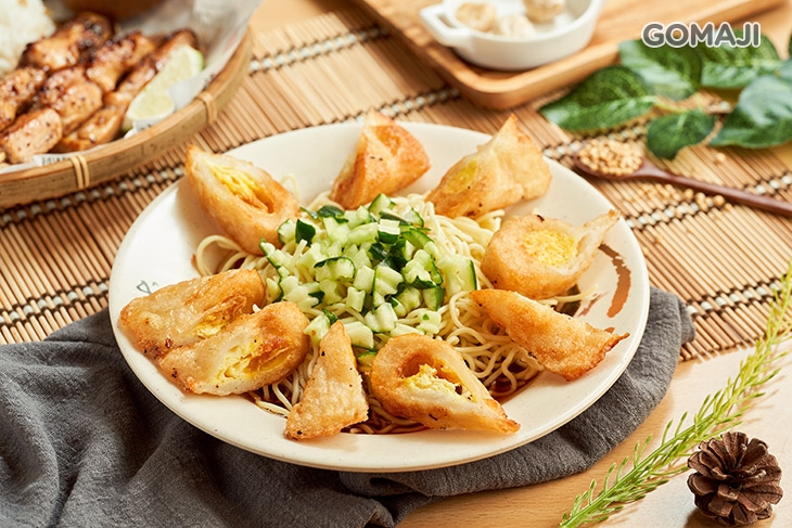 印尼潜艇魚餅(附涼麵) 