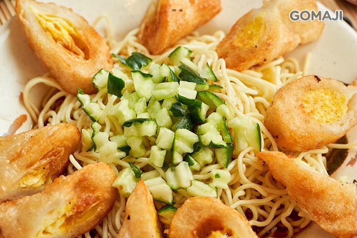 印尼潜艇魚餅(附涼麵) 