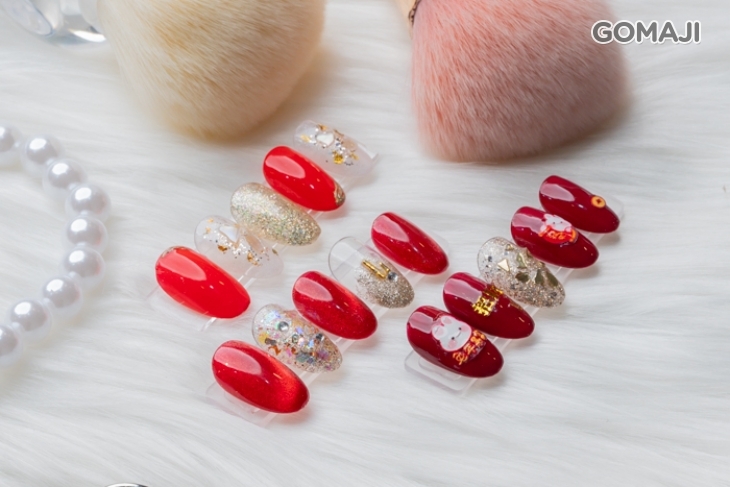 網美風格手部造型