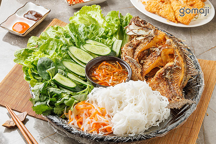 吳郭魚涼粉拼盤