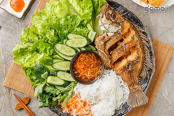 吳郭魚涼粉拼盤