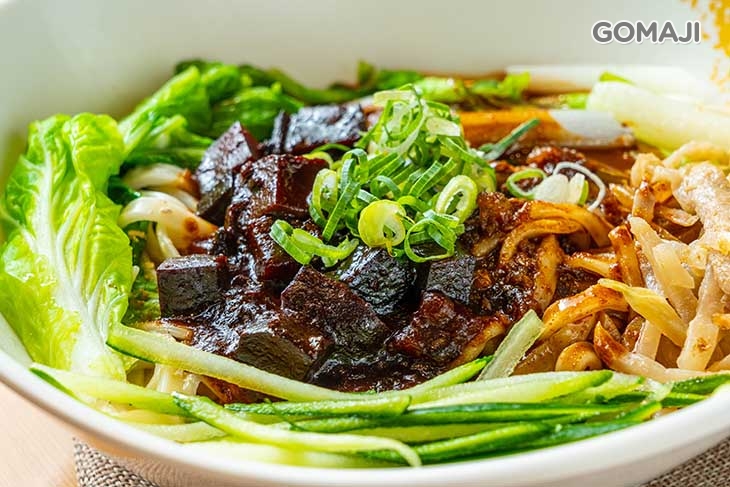炸麻雙饗乾麵 