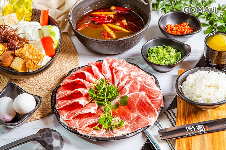 活力梅花豬肉鍋