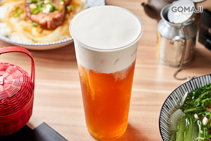 岩鹽起司奶蓋紅茶