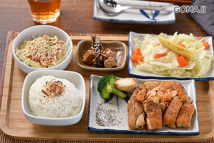 嫩煎雞腿排鐵板套餐