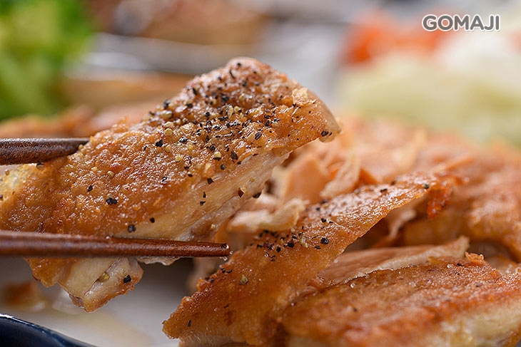 嫩煎雞腿排鐵板套餐