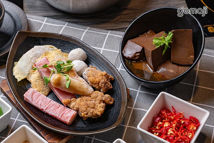 秘製麻辣鴨血&特色丸餃組合