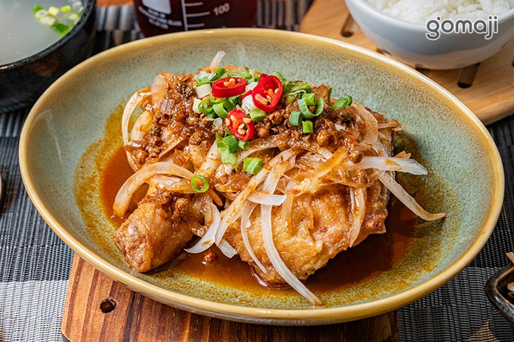 泰式椒麻雞腿飯套餐