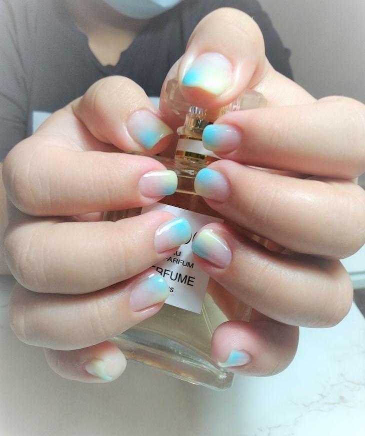 造型手部凝膠美甲