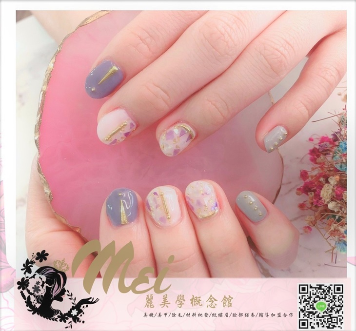 造型手部凝膠美甲