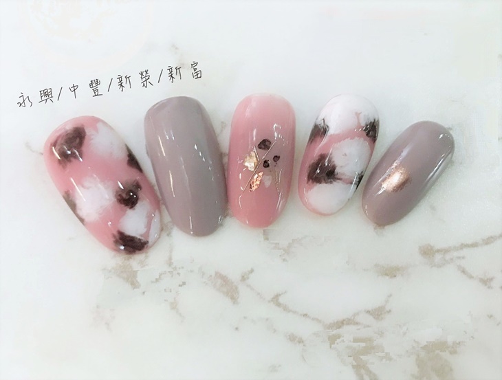 造型手部凝膠美甲