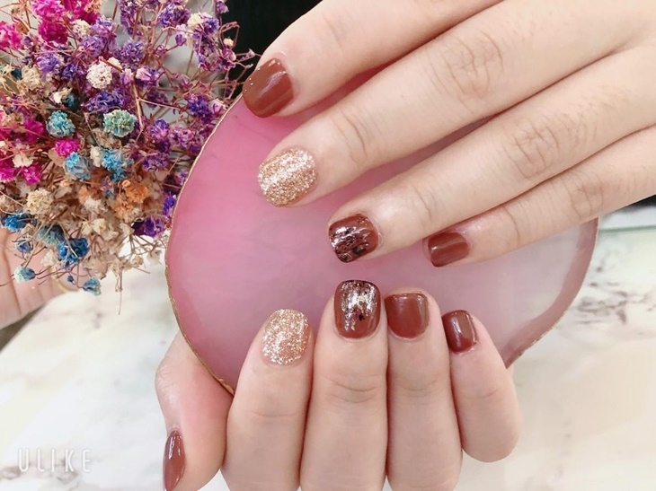 造型手部凝膠美甲