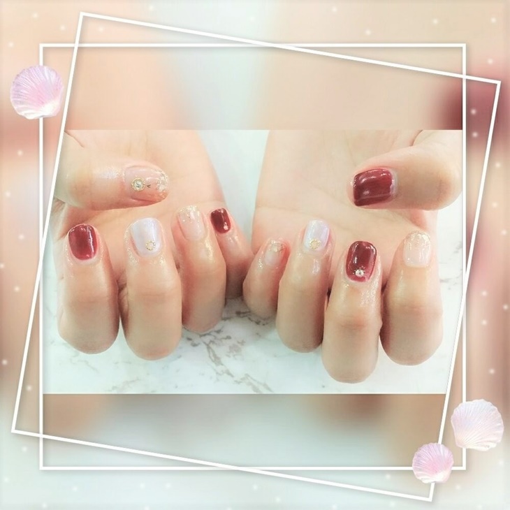 造型手部凝膠美甲