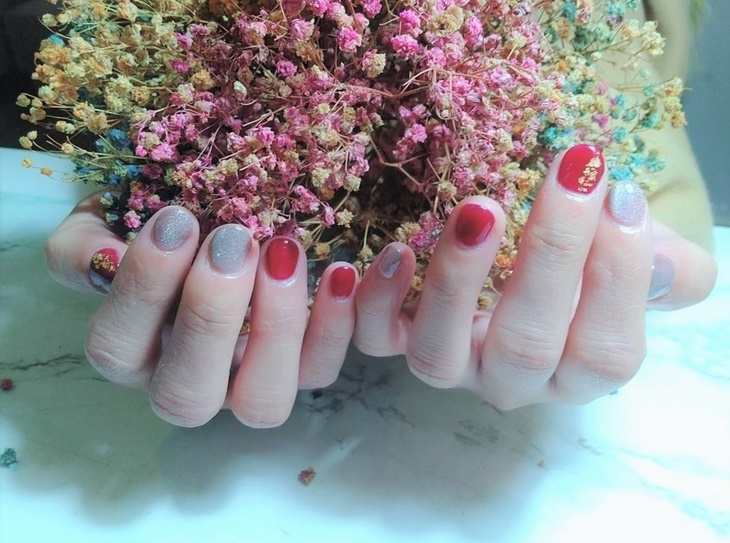 造型手部凝膠美甲