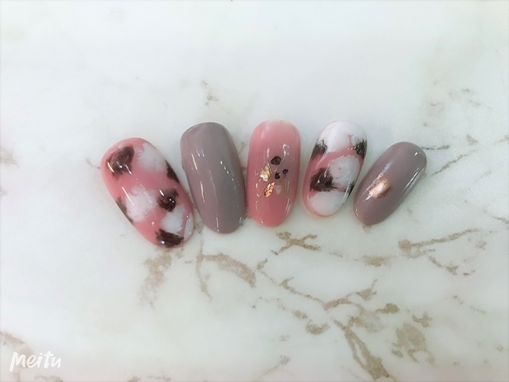 造型手部凝膠美甲