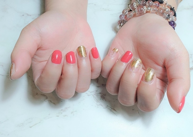 造型手部凝膠美甲