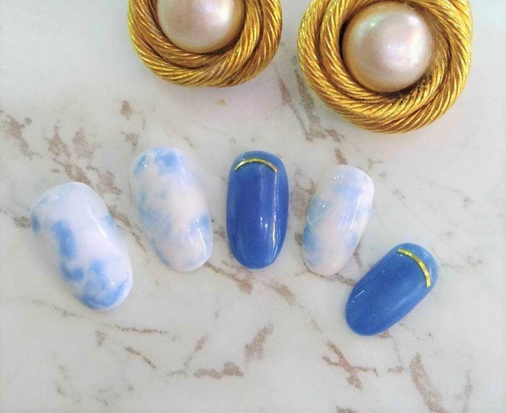 造型手部凝膠美甲