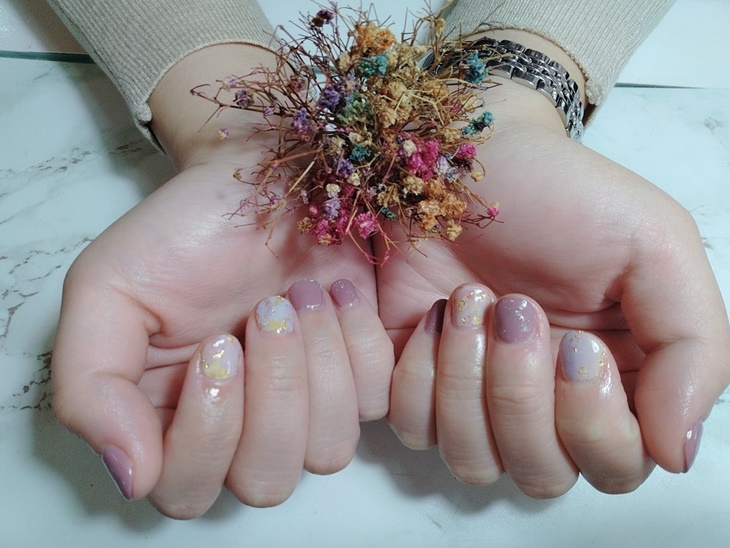 造型手部凝膠美甲