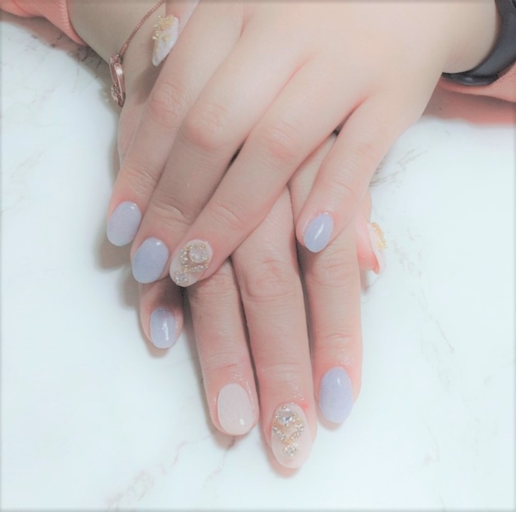 造型手部凝膠美甲