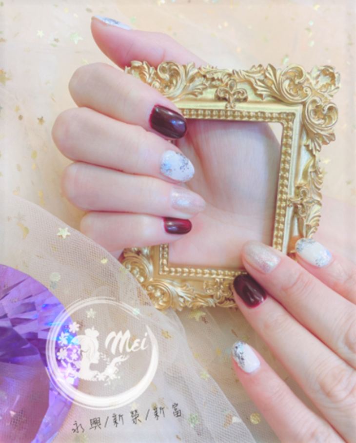 造型手部凝膠美甲