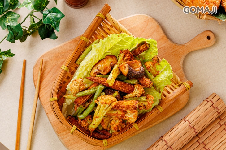 水上人家烤野菜