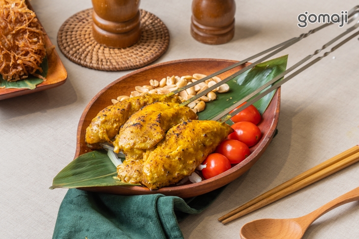 沙嗲烤雞柳串