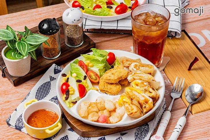 熔岩蛋餅特餐